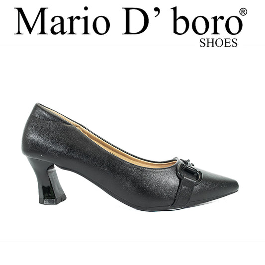 Mario D' boro Women College Pumps LX 27324 Black