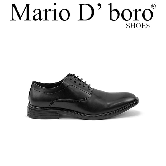 Mario D' boro  Men's Formal Elite Shoes MY 26105 Black / Dark Brown C78